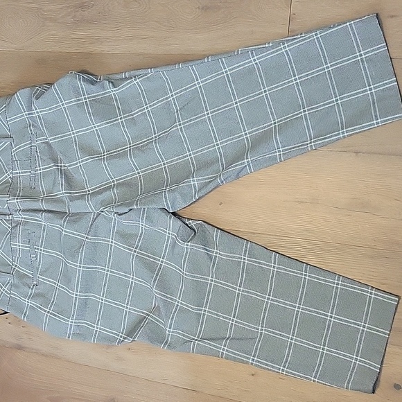 NWT Ava & Viv Black And White Cropped Pants Plus Size 20w New - Picture 5 of 6